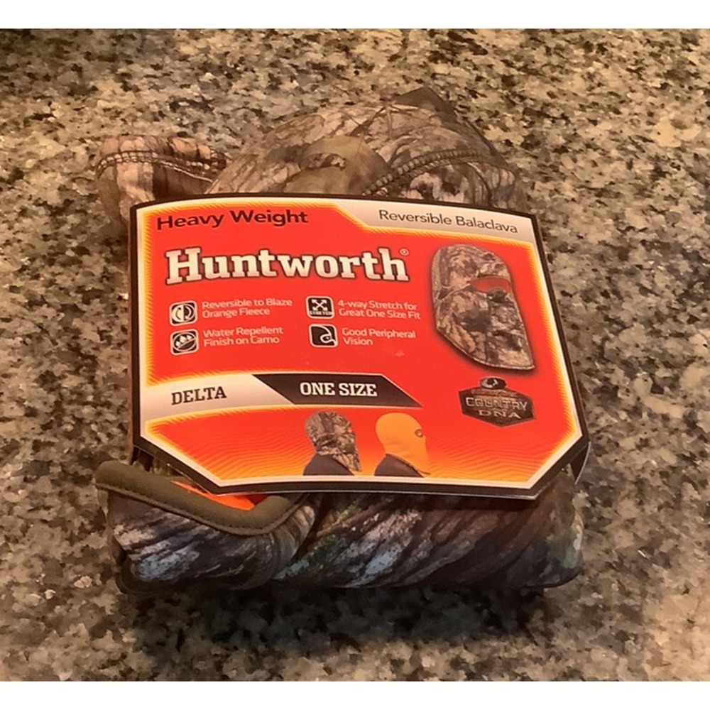 Mossy Oak Heavyweight Reversible Balaclava- Camo